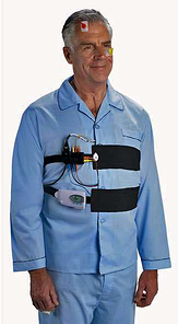 Home based diagnostic sleep study setup